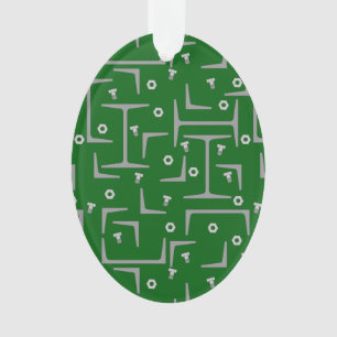 Strukturstahlmuster Ornament