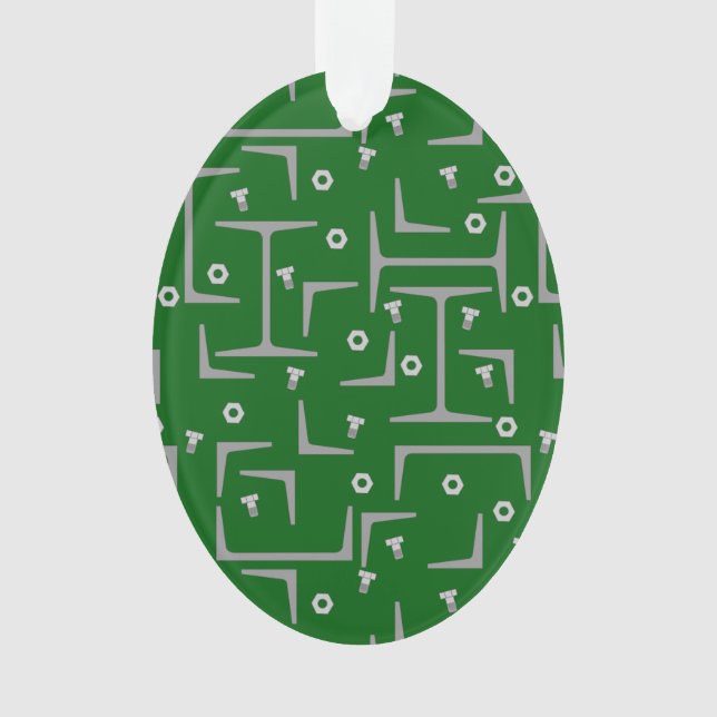 Strukturstahlmuster Ornament (Vorderseite)