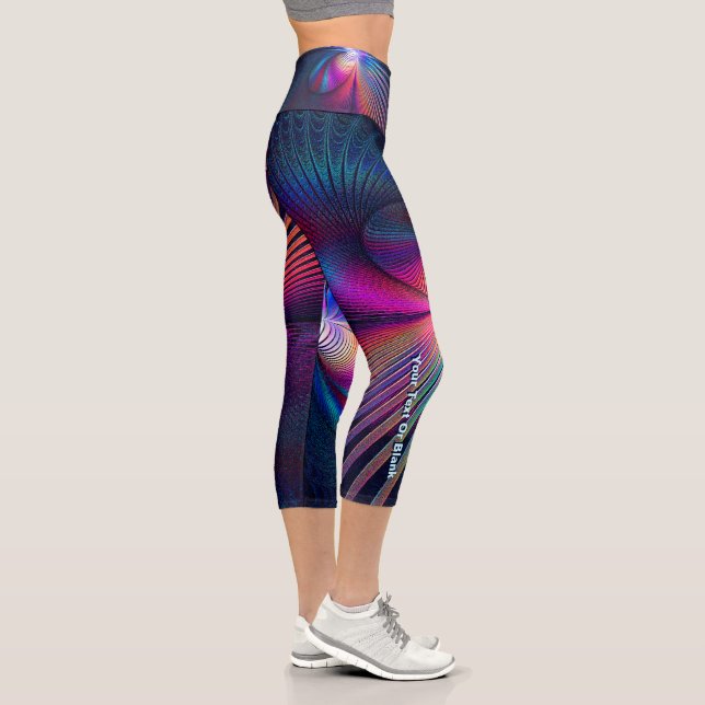 Strukturstörung Capri Leggings (Rechts)