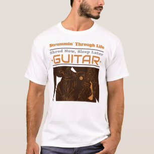 Strummin, durch das Leben, jetzt verkrustet T-Shirt