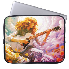 Strumming My Guitar in the Storm Laptopschutzhülle