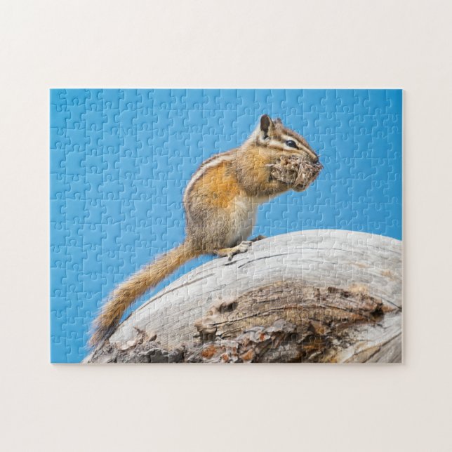 Strumpf zum Winterjigsaw-Puzzle (Horizontal)