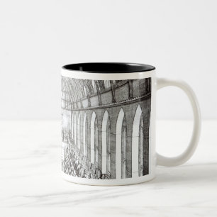 Strumpfband-Fest der Sovereign und die Ritter Zweifarbige Tasse