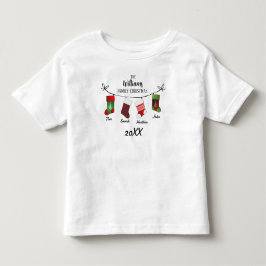 Strümpfe von Personalisierten Kleinkindern Kleinkind T-shirt