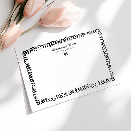 Strumpfhosen Mitteilungskarte