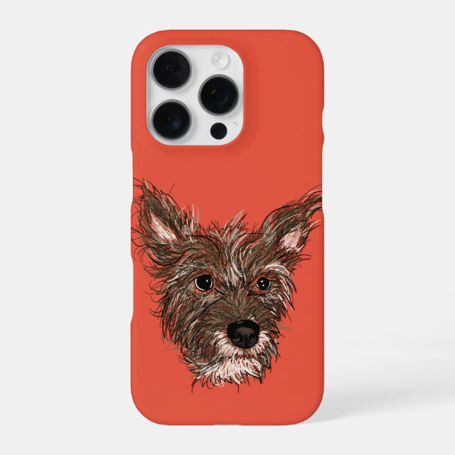struppige Welpen iPhone 16 Pro Hülle (Rückseite)