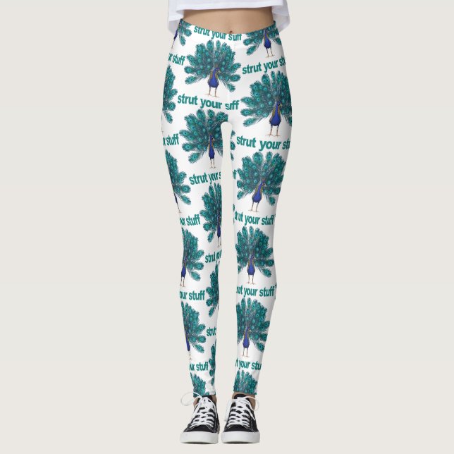Strut deine Sachen Leggings (Vorderseite)