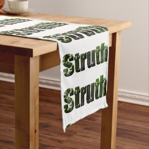 Struth! Aussie Slang Word, Kurzer Tischläufer