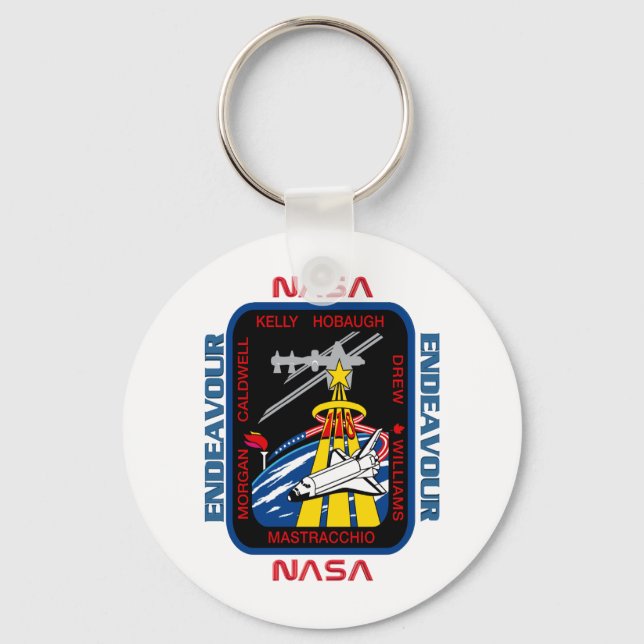 STS 118 Endeavor Schlüsselanhänger (Vorderseite)