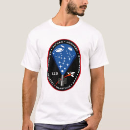 STS 125 Hubble-Weltraumteleskopen-Mission-Patch T-Shirt