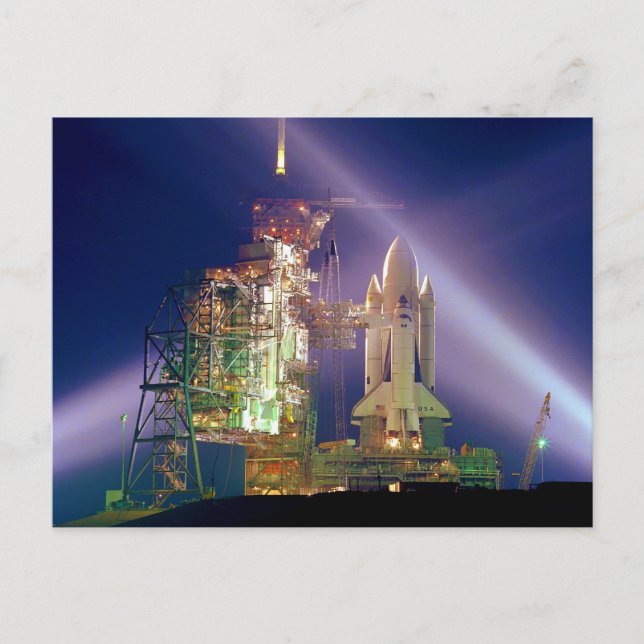 STS-1-Launch Pad A Postkarte (Vorderseite)