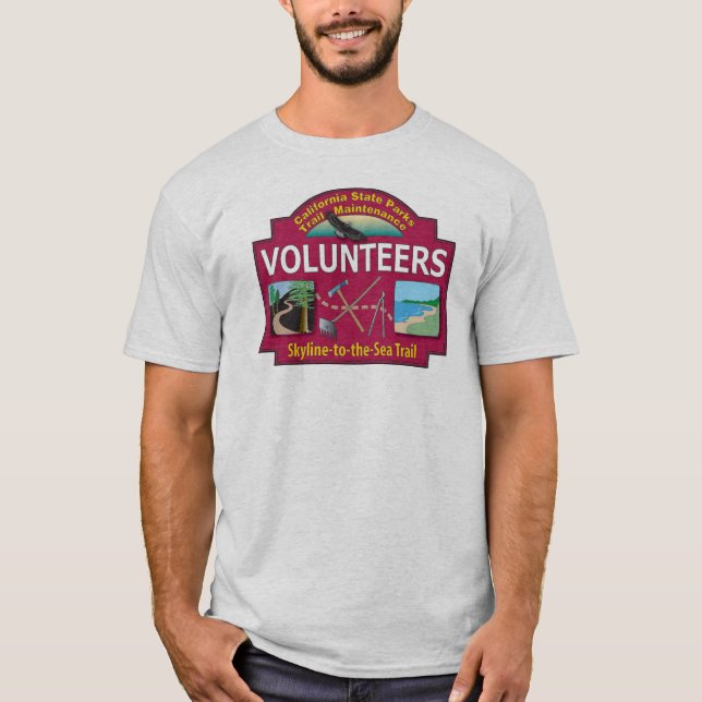 STS Trail Volunteer Work Shirt (Vorderseite)