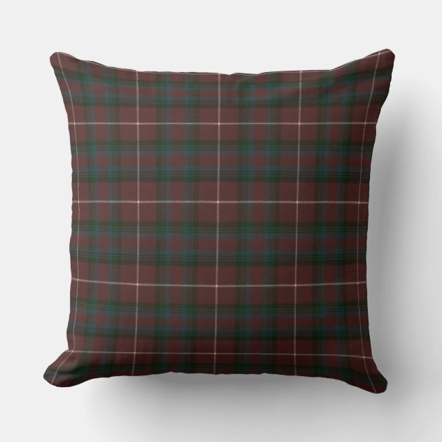Stuart Butte Modern Original Scottish Tartan Kissen (Vorderseite)