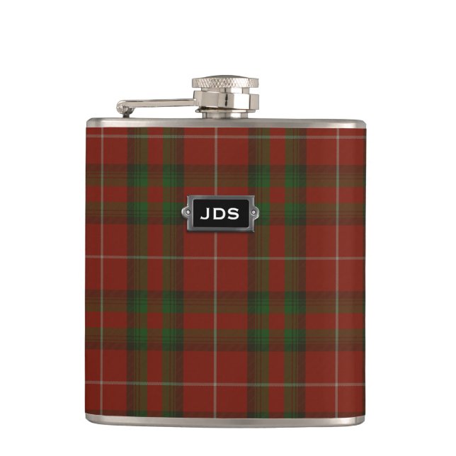 Stuart de clan monogramme de flacon tartan de Brut (Devant)