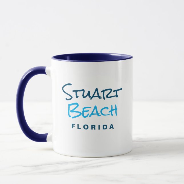 Stuart Florida Café Mug (Gauche)
