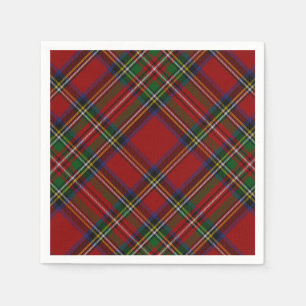 Stuart Kariert Tartan Christmas 2 Serviette
