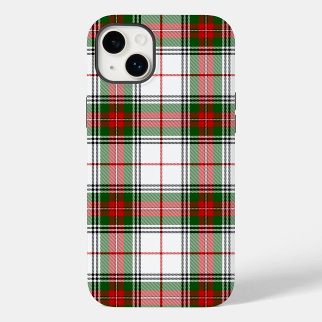 Stuart / Stewart Red Green Kariert Case-Mate iPhone 14 Plus Hülle (Rückseite)