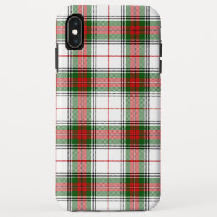 Stuart / Stewart tartan, weiß grün kariert Case-Mate iPhone Hülle