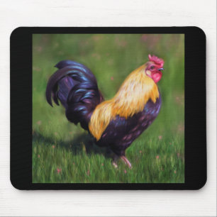 (Stuart-Zwerghuhn-Hahn Mousepad