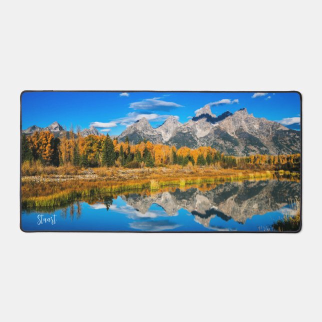 Stuarts Berge Schreibtischunterlage (Vorderseite)