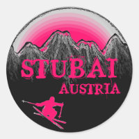 Stubai Austria Rosa Skispass
