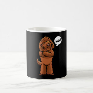 Stubborn Barbet Dog lustig Kaffeetasse