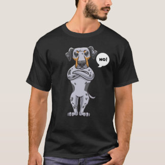 Stubborn Catahoula Leopard Dog lustig T-Shirt