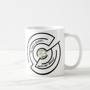 Stubborn-Maus in Käse-Maze Kaffeetasse