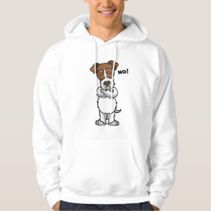 Stubborn Wire Fox Terrier Dog Hoodie
