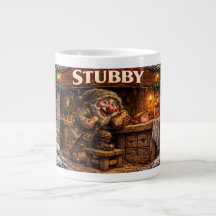 Stubby Icelandic  Yule Lad Postcard
