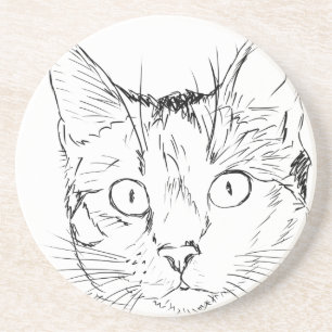 Stubcat Sandstein Untersetzer