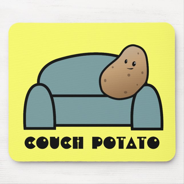 Stubenhocker Mousepad (Vorne)