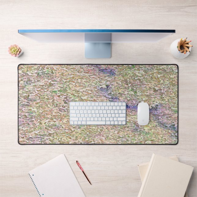 Stucco Green Sea Desk Mat Schreibtischunterlage (Büro 1)
