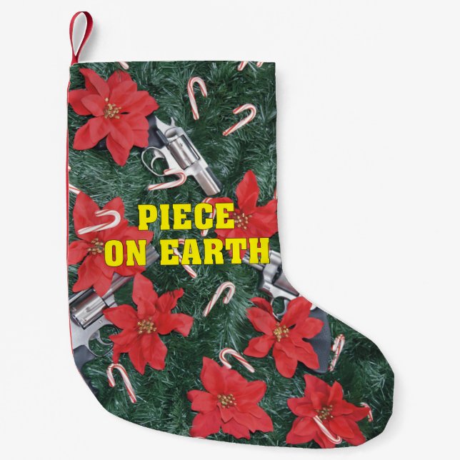 Stück auf Erdgewehr-Weihnachten Kleiner Weihnachtsstrumpf (Vorderseite)