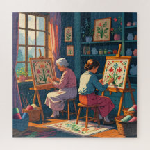 Stück für Stück - Stich für Stich Puzzle für Kreat