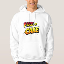 Stück Kuchen - spielerische Typografie