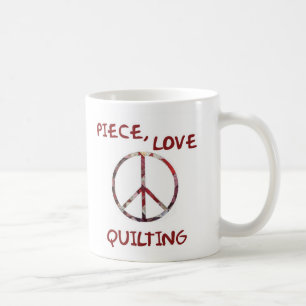 Stück, Liebe und Steppdecken Kaffeetasse