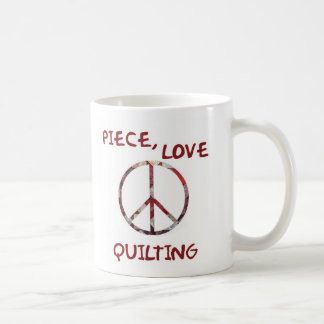 Stück, Liebe und Steppdecken Kaffeetasse