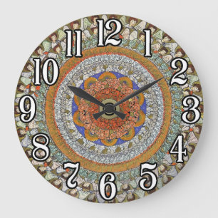 Stück Von Bingen Time Große Wanduhr
