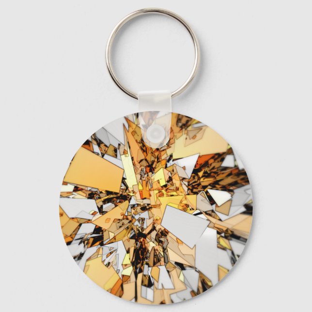 Stücke Gold Schlüsselanhänger (Vorderseite)