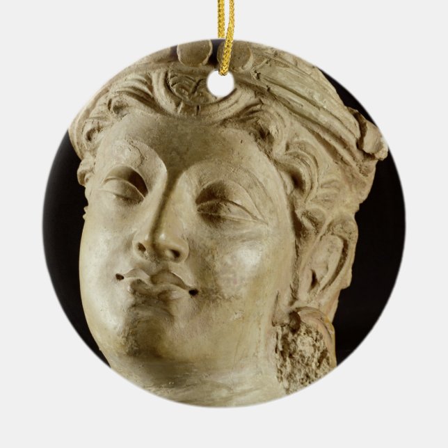 Stuckkopf, Gandhara, ANZEIGE des 4. Jahrhunderts Keramikornament (Vorne)