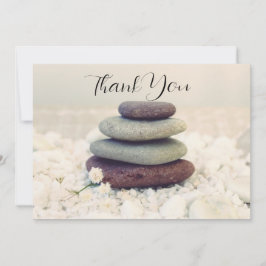 Stucksteine Meditative Cairn Vielen Dank Dankeskarte