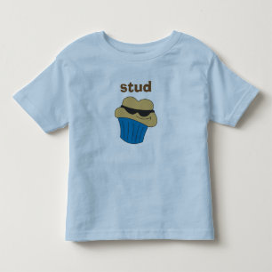 Stud Muffin Personalisiert Kleinkind T - Shirt