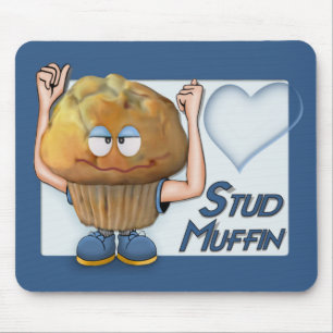 Stud Muffin Spaß Mousepad