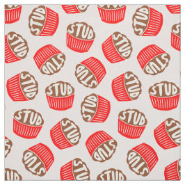 Stud Muffin Valentine Fabric Stoff