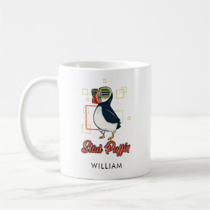 Stud Puffin Meer Vogel Cute Gag Personalisiert Kaffeetasse