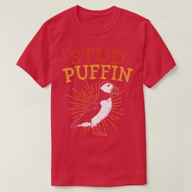 Stud Puffin Puffins T-Shirt (Design vorne)