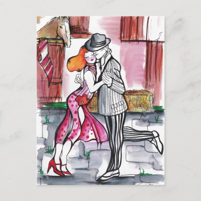 Stud-Tango Postkarte (Vorderseite)