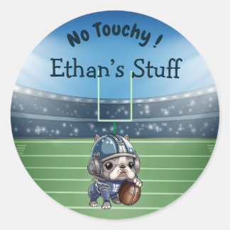 Student Belonged Runder Aufkleber