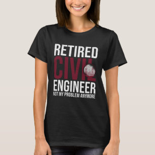 Student der Engineering-Abteilung für zivile Brück T-Shirt
